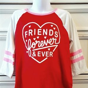 Little Girls Valentine's Top